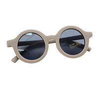 Amagogo Lunettes de Soleil Rétro pour Enfants Lunettes Rondes Mignonnes pour Tout-petits pour Tout-petits, brun