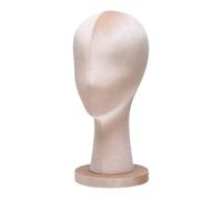 Amagogo Mannequin têtes de perruque de perle, Rose