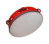 Amagogo Métalliques 9 à Peau Tendue à Main pr, Rouge, 9IN