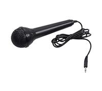 Amagogo Microphone 3,5 mm pour Piano Électronique, Micro Portable à Brancher sur Clavier, Accessoire Vocal, Jack Standard pour Pratique, Cours et Loisirs Musicaux Enfants et Débutants