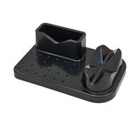 Amagogo Organisateur de la machine de polissage des ongles, support de perceuse à 20 trous, support de carter de bureau léger portable, Noir