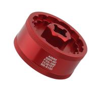 Amagogo Outil d'extraction de boîtier de pédalier 5 en 1 pour vélo, en Alliage d'aluminium, pour boîtier de pédalier de 44 mm, Rouge