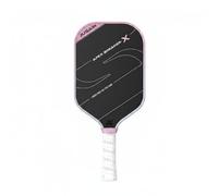 Amagogo Pagaie en Carbone Raquette Pickleball Pala Conception Quatre Générations Sensation Toucher Maîtrisé Placement Régulier Adaptée à l'Entraînement, Rose