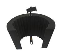 Amagogo Panneau d'isolation Acoustique pour, Facile à Installer, Mousse d'amortissement du Bruit pour podcasts et Voix, avec Clip de Téléphone