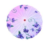 Amagogo Parapluie Chinois en Papier huilé, Motif Floral décoratif, Fait à la Main, Japonais, idéal pour Le Cosplay, Le théâtre, Le Festival ou comme, Style G