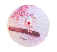 Amagogo Parapluie Chinois en Papier huilé, Motif Floral décoratif, Fait à la Main, Japonais, idéal pour Le Cosplay, Le théâtre, Le Festival ou comme, Style K