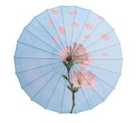 Amagogo Parapluie Chinois en Papier huilé, Parapluie décoratif Traditionnel de Danse Classique pour Accessoires de Photographie et de Cosplay, Style C