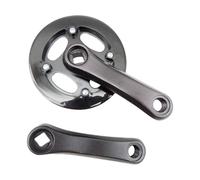 Amagogo Pédalier 25 Dents pour vélo, Plateau de 102 mm, Accessoires pour vélo Enfant, kit de manivelles pour Sports de Plein air, Cyclisme.