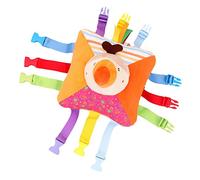 Amagogo Peluche Montessori Boucle résolution de problèmes Boucle Oreiller compétence de Vie de Base Voyage Essentiel Jouet Couleur Correspondant Jouets pour, Oiseau