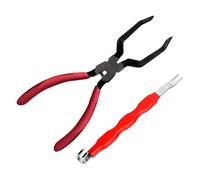 Amagogo Pince de connexion électrique, pour conduite d'huile, outil multifonction pour séparer les fils de conduite de carburant, pour les, Rouge