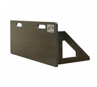 Amagogo Planche de Rebond Football Panneau de Retour Passe Maîtrise Pliable Structure Stable Mobilité Facilitée Matériau Hdpe Surface Adaptée aux Exercices de Timing en Extérieur Gym, Noir