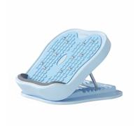 Amagogo Planche d'Étirement des Jambes Outil d'Assouplissement Mollets Inclinaison Texturée Pad TPE Cadre Métallique Solide Adaptée à Circulation Sanguine Stretching Quotidien Gym Maison, Bleu