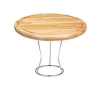 Amagogo Plateau à Pizza, Présentoir à Gâteaux, Plateau de Service pour Biscuits, Charcuterie et Beignets, 12 Pouces