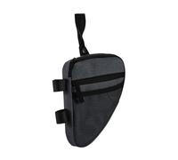 Amagogo Pochette Imperméable pour Béquille, Sac de Transport Polyester avec Poche Zippée, Accessoire de Rangement de Triangulaire, pour Canne Canadienne et Appui Avant-Bras, Compact et Léger, Gris