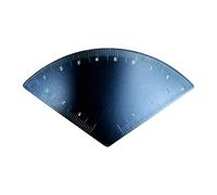 Amagogo Pochoir à sourcils, conception rapide des sourcils, modèle de sourcils en fer léger et portable, outil de mise en forme pour débutantes, accessoires, Triangle