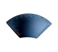 Amagogo Pochoir à sourcils, conception rapide des sourcils, modèle de sourcils en fer léger et portable, outil de mise en forme pour débutantes, accessoires, Éventail