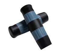 Amagogo Poignées de antidérapantes pour guidons de 1 Pouce, Accessoires de, TPU Flexible, Installation Facile, Confortable, Bleu Noir
