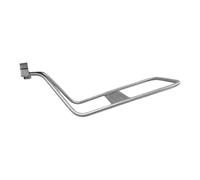 Amagogo Porte-Bagages Arrière Vélo Support Luggage Porte Rack Selle Acier Inoxydable 304 Solide Collier de Serrage Robuste sur Rails Besoin 14cm Stabilité, Reinforced