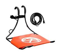 Amagogo Porte-Bagages Avant pour vélo, Accessoires de Cyclisme faciles à Installer, Sacoche Avant pour vélo, Panier pour Le Camping et Les activités de Plein, Orange Noir