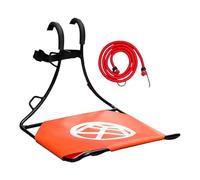 Amagogo Porte-Bagages Avant pour vélo, Accessoires de Cyclisme faciles à Installer, Sacoche Avant pour vélo, Panier pour Le Camping et Les activités de Plein, Orange Rouge