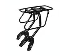Amagogo Porte-Bagages Vélo Panneau Large Porte-Cargo Porte-Luggage Porte-Rack Conception Modulable Amortisseurs Adapté aux Cyclistes Livraisons Professionnelles, avec Garde-Corps