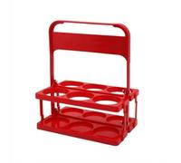 Amagogo Porte-Bouteilles Pliable Confortable, Rouge, Rouge
