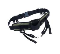 Amagogo Porte-Canne à Pêche Réglable pour Ceinture de Pêche Accessoire Multifonction Détachable Repose-Canne Robuste et Léger en Polyester Gimbal Universel Ad, Vert