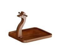 Amagogo Porte-clés en bois nordique pour console d'entrée, porte-parfum pour table d'appoint ou comptoir, décoration de couloir, Style D