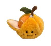 Amagogo Porte-clés en Peluche Orange à Suspendre, Ornement, Porte-clés, Sac à Surprises, Joli Porte-clés pour Sac à Main, pour Femmes, Hommes et Enfants,
