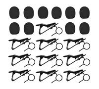 Amagogo pour Microphones et Câbles. Installation Facile. Accessoires Polyvalents. Bonnettes En Mousse, 8,4 mm