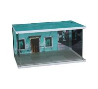 Amagogo Présentoir de Parking en acrylique, présentoir pour ornements de voiture, organisateur d'aménagement de bricolage, modèle de Garage de voiture pour, Vert