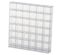 Amagogo Présentoir Mural Transparent pour Balles de Golf, Facile à Installer, avec étui de Rangement et Support Transparent. Un Cadeau Pratique pour Les Golfe, 36 Grilles