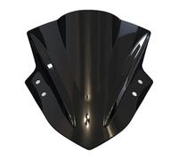 Amagogo Protection de Pare-Brise de, pièces de Rechange pour Une Conduite Confortable, Remplacement du déflecteur de Vent pour EX300R, Noir