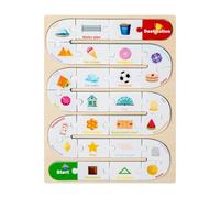 Amagogo Puzzle en bois Alphabet pour enfants, jeu éducatif de lettres, Des Sports