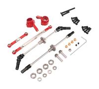 Amagogo RC Metal Aile Bridge Bridge Arbre de direction Cup de direction Kit de canne de direction 1:12 RC Véhicule ACCESSOIRES de MODIFICATION pour 1/12 MN78