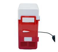 Amagogo Refroidisseur Boisson USB Compact avec Mo Chauffage et Refroidissement pour Canette Standard en pour Espace Travail