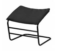 Amagogo Repose-pieds Ergonomique Ottoman Tabouret de Pieds Banc de Repos Angle Réglé Châssis Métal Stable Dessus Plat Rembourré Tissu Adapté au Bureau Lecture