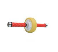 Amagogo Roue Abdominale Roue de Core Rouleau Abdos Appareil Fitness de Gainage avec Roue Large Élastique Noyau Central Poignées Droites Antiglisse en Acier, Diamètre 12.5cm