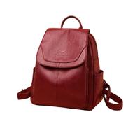 Amagogo Sac à Dos en Cuir PU pour Femme, Sac à Dos d'école Tendance pour Les Adolescents