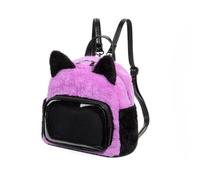 Amagogo Sac à Dos Étudiant avec Fenêtre d'Exposition Cartable Sac de Transport Porte-accessoires Matière Polyester Imitation et Insert Amovible pour Épingles