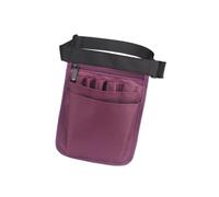 Amagogo Sac Banane pour infirmière, Organiseur d'outils de Soins de santé, Ceinture Utilitaire médicale réglable, Sac d'infirmière pour Ciseaux, Stylo, Violet
