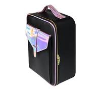 Amagogo Sac de pour Outils Capillaires, Accessoires de, Valise de Train, Organisateur de Barbier, Sac de Cosmétologie élégant pour Coiffeur, Boî, violet