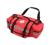 Amagogo Sac de Rangement Vide pour Premiers Secours avec séparateur Amovible, Sac fourre-Tout Portable pour Fournitures médicales, de santé à Domicile pour, Rouge