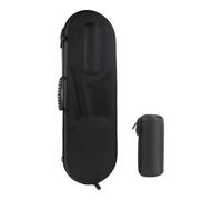 Amagogo Sac de Raquette de Badminton, étui à Raquette avec bandoulière Amovible, Sac à Main, Support Double pour Raquettes, de Rangement Cadeau de Badminton, Noir