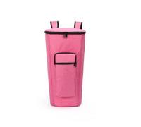 Amagogo Sac de transport pour tambour djembé africain, sac de rangement, à dos de transport pour djembé, 12 Pouces Pink