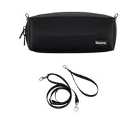 Amagogo Sacoche de transport portable pour tondeuse à cheveux, barbe, corps, maillot et pu vec bandoulière ajustable. Sac de rangement pour outils de, Noir
