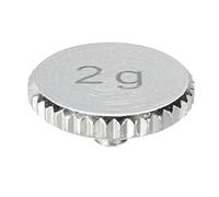 Amagogo Shell Weight Headshell pour Platine Vinyle, Argent 2g