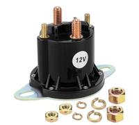 Amagogo Solénoï Relais 12V | Robuste, Relais Démarreur à 3 Bornes, pr déneigeuse, Mécaniciens, Bricoleurs