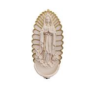 Amagogo Statue de Marie murale Figurines de Marie Catholique Bienheureuse Vierge Marie Statue Suspendue Statue Religieuse pour Bibliothèque