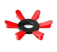 Amagogo Support de Balle de Base Socle Stand Porte-boule Conception Circulaire avec Pieds Extérieurs et Maintien Central pour, Array, Noir, Rouge, Base De Fixation Pour Ballon De Yoga